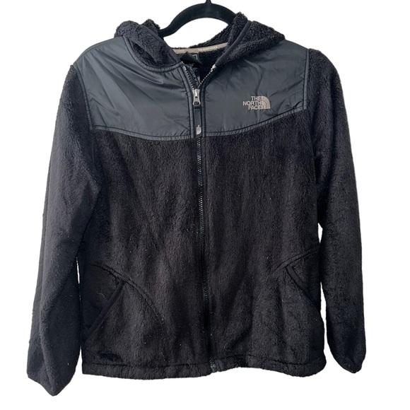 THE NORTH FACEGIRLS FLEECE HOODED JACKET